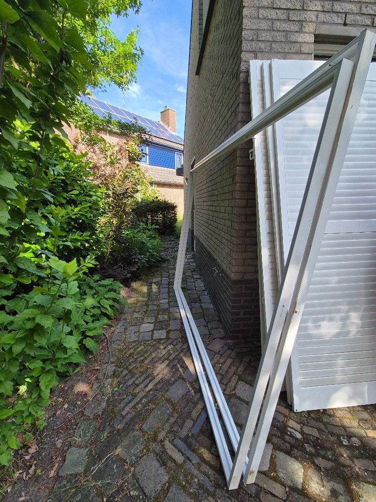 Shutters wit, Ophalen, Gebruikt, 200 cm of meer, Wit