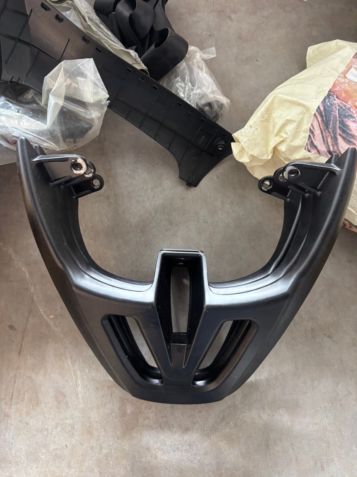 Achterdrager Bagagedrager Sym Fiddle 2 Nieuw Zwart OEM, Verzenden, ., Nieuw, .