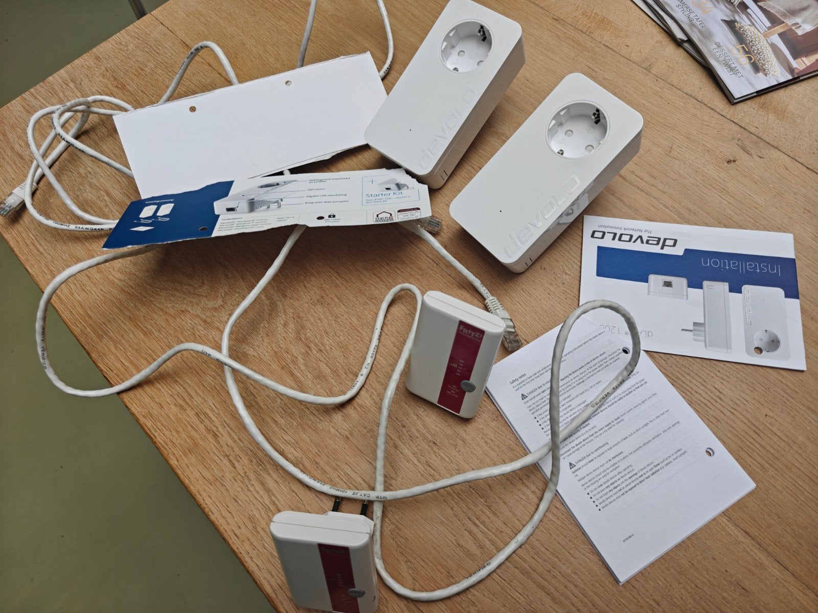 Wifi versterker starterskit Devolo dLAN 1200+, Ophalen of Verzenden, Gebruikt, Devolo dLAN