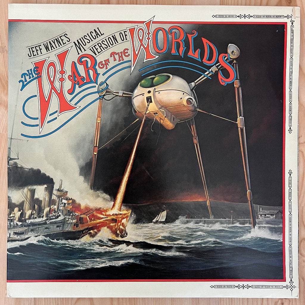 LP Jeff Wayne the War of the Worlds Europe 1978, Ophalen of Verzenden, 12 inch, Beschermende buitenhoes, Dubbel-LP