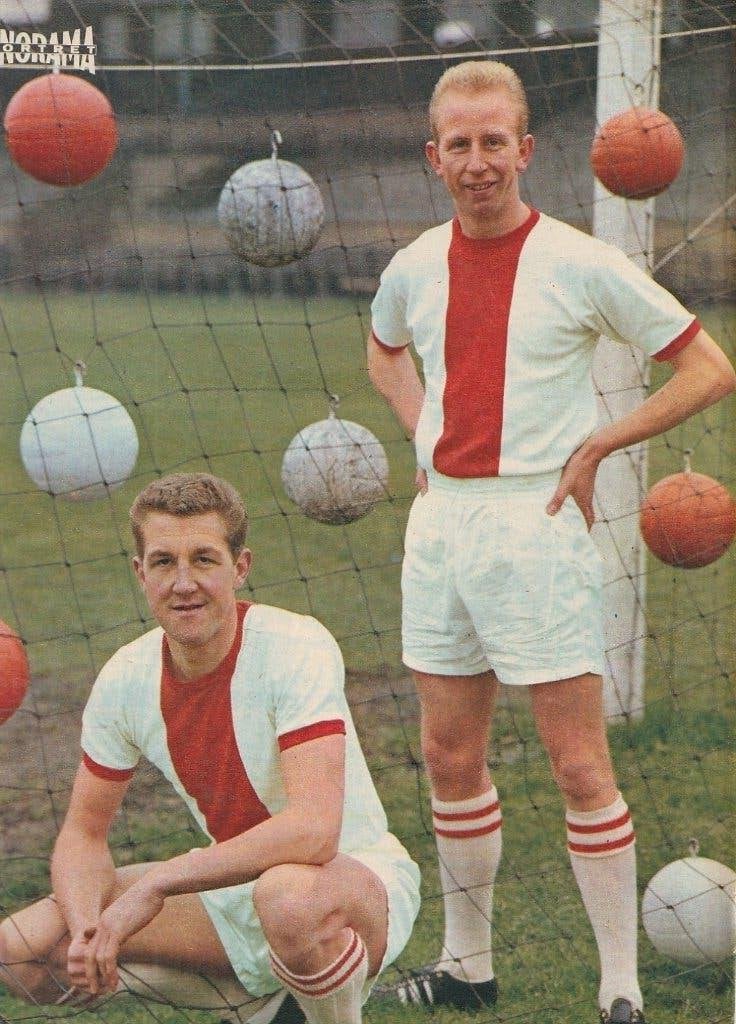 Vintage knipsel 1960 Ajax voetballers Cees & Henk Groot, Verzamelen, Verzenden, Overige typen