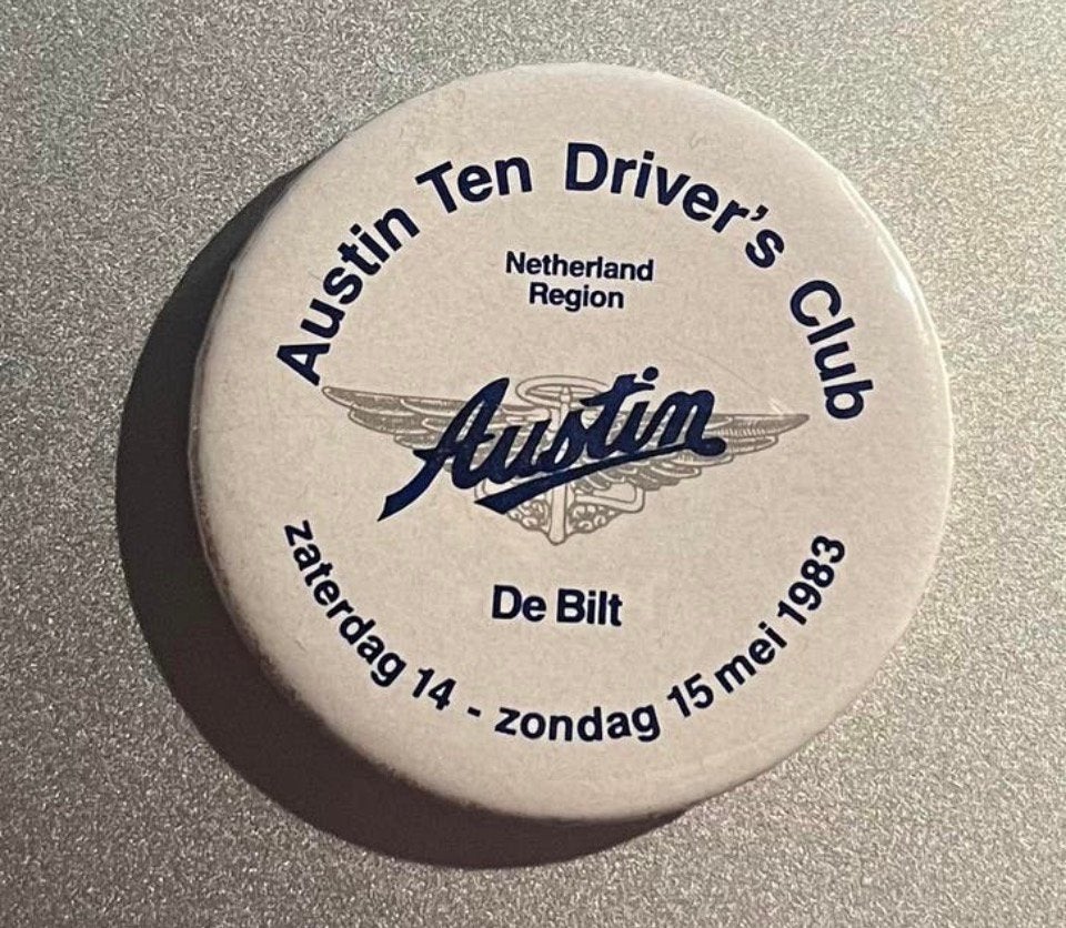 Austin Ten Netherlands Region meeting in De Bilt mei 1983, Ophalen of Verzenden, Zo goed als nieuw, Overige onderwerpen