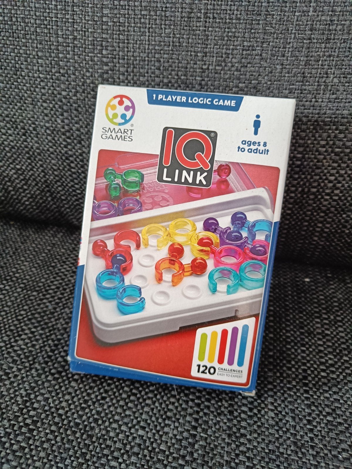 Smart Games IQ Link Logica Puzzelspel - Zo goed als nieuw, Ophalen of Verzenden, Zo goed als nieuw, Overige typen