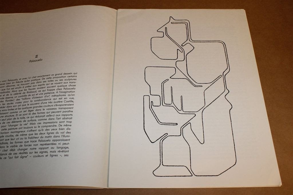 Kunstuitgave Derrière Le Miroir. Chillida. Palazuelo. 1978., Ophalen of Verzenden, Gelezen