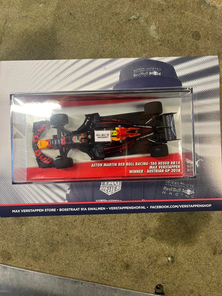 Max Verstappen RB14 - Oostenrijkse GP Winnaar 1:43, Ophalen of Verzenden, Nieuw, Auto, MiniChamps