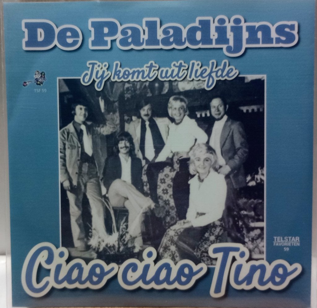 De Paladijns – Ciao Ciao Tino, 7 inch, Ophalen of Verzenden, Nieuw in verpakking, Overige typen