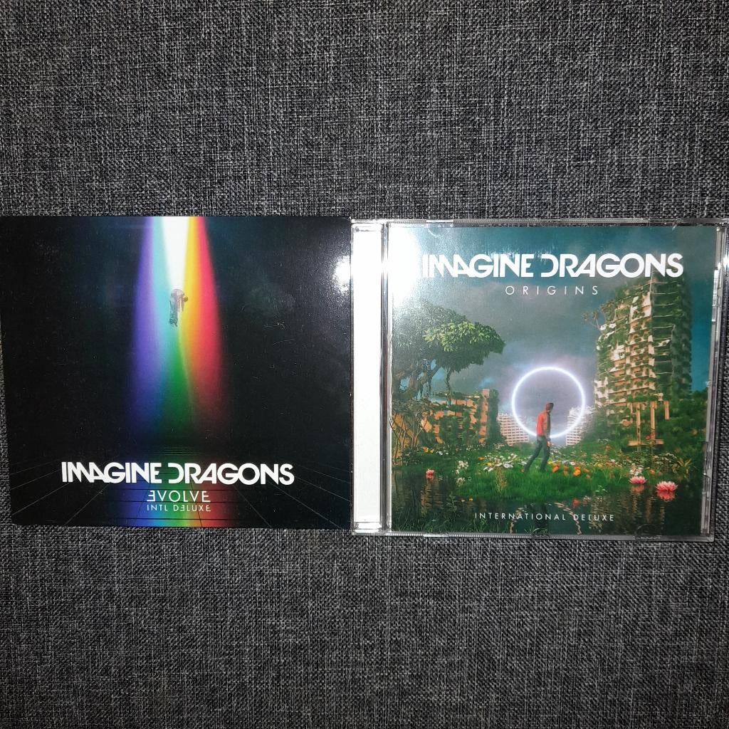 Imagine Dragons - 2 albums international deluxe editions, Cd's en Dvd's, Verzenden, Zo goed als nieuw, Alternative