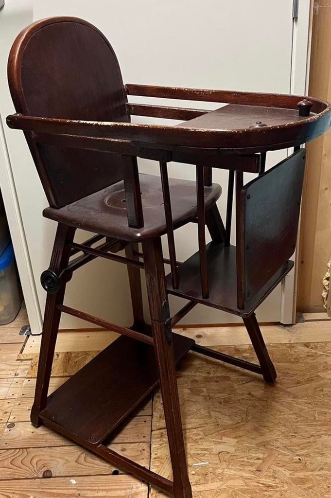 Vintage / ouderwetse kinderstoel, Kinderen en Baby's, Kinderstoelen, Ophalen, Zo goed als nieuw, Overige typen