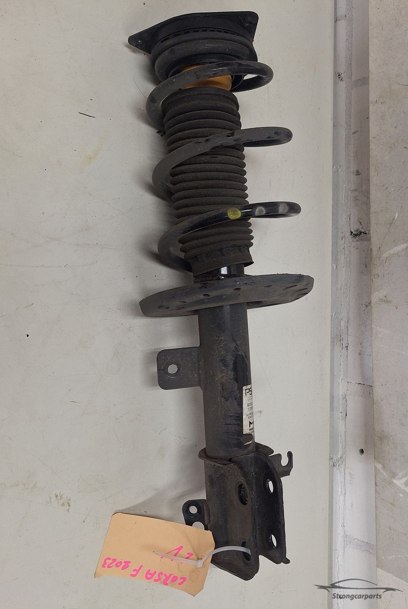 Veerpoot schokdemper links voor Opel Corsa F 9837413780, Gebruikt, -, -, Opel