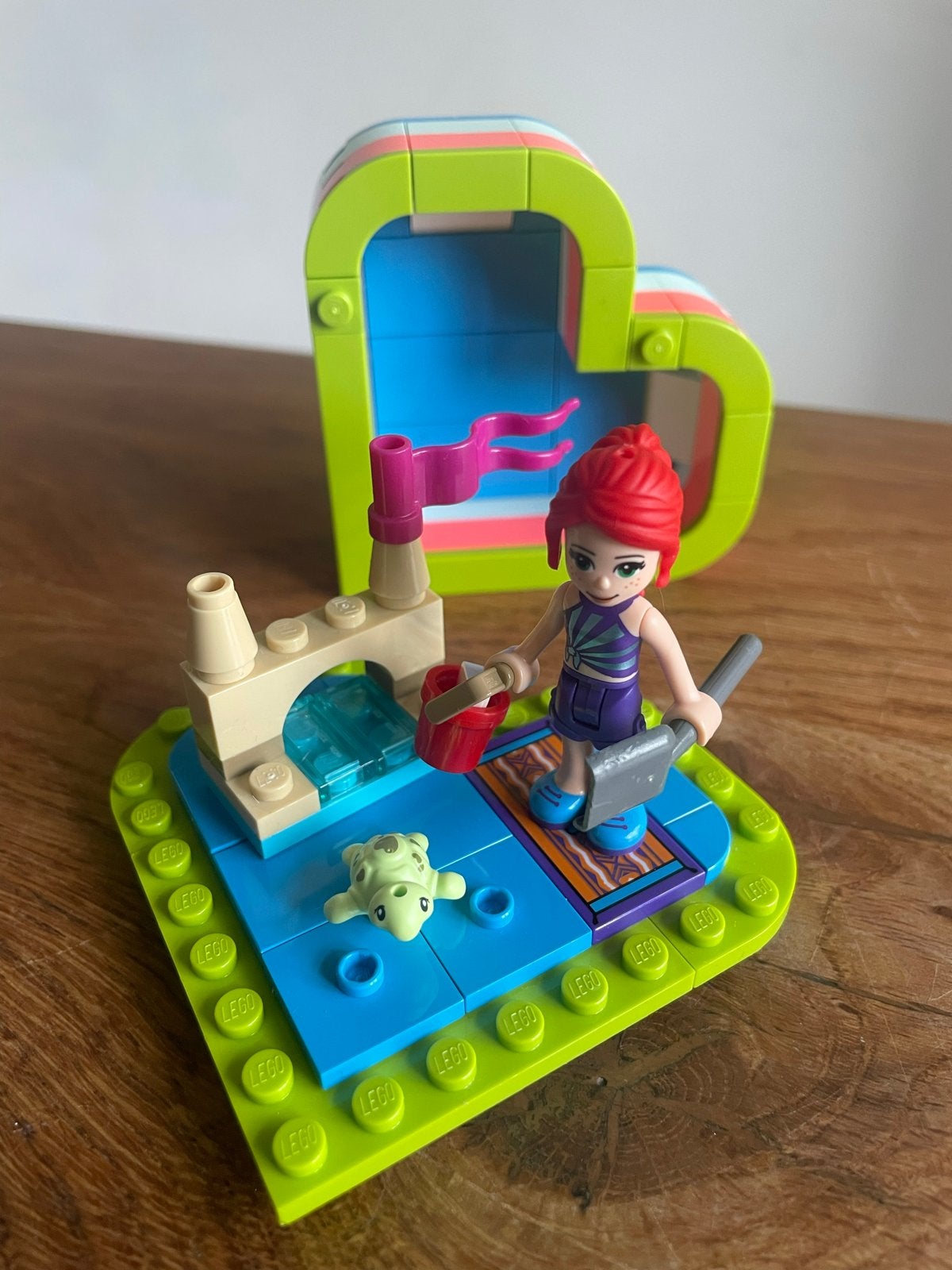 LEGO Friends Mia's hartvormige zomerdoos 41388, Ophalen, Lego, Friends, Zo goed als nieuw