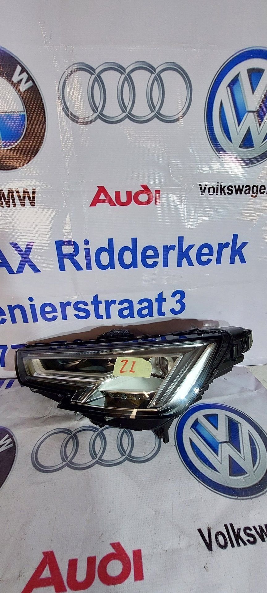 Audi A4 8W0941033 Koplamp links, Gebruikt, -, -, -