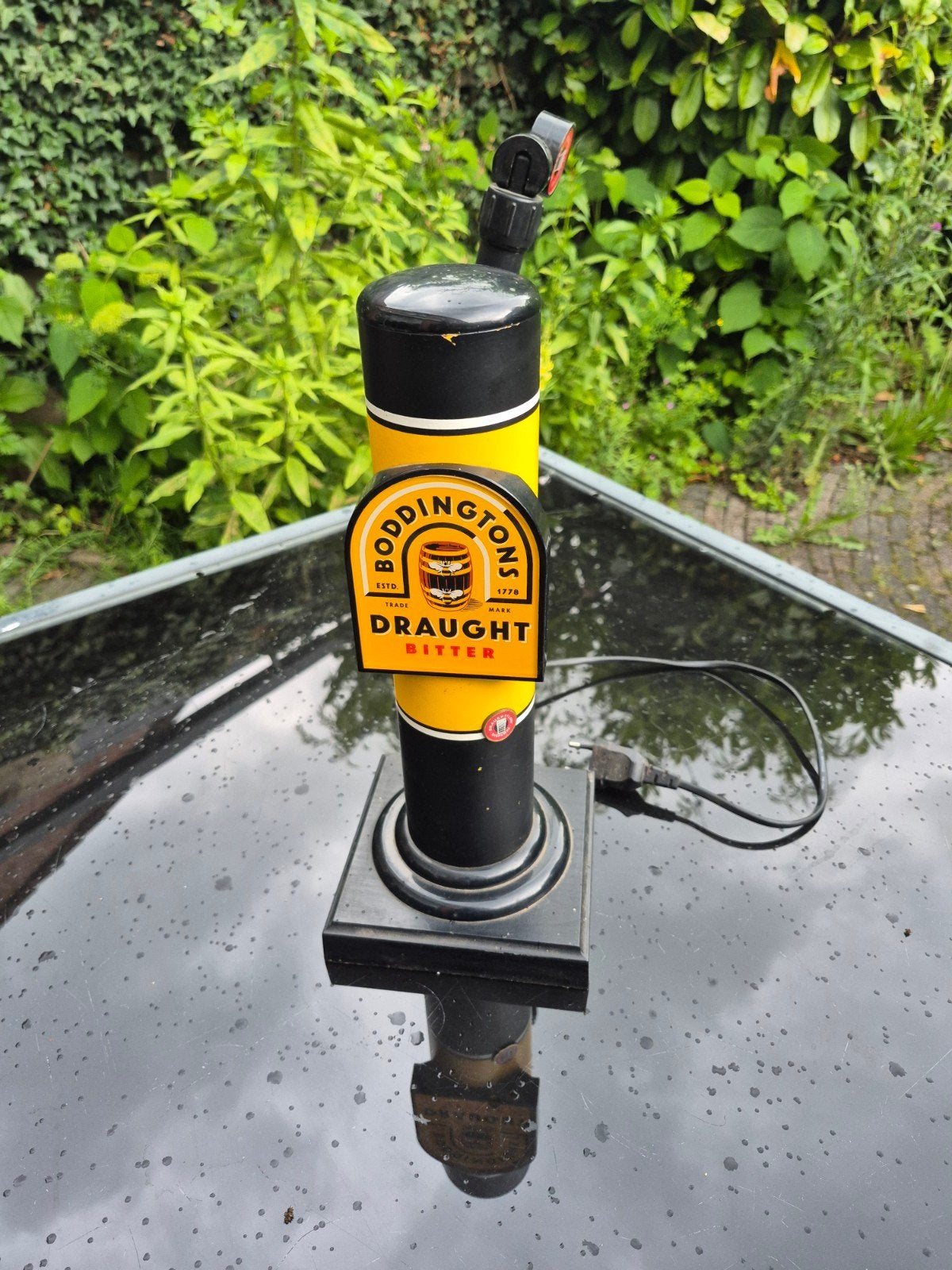 Boddingtons Draught biertap met verlichting Engelse pub, Ophalen of Verzenden, Gebruikt