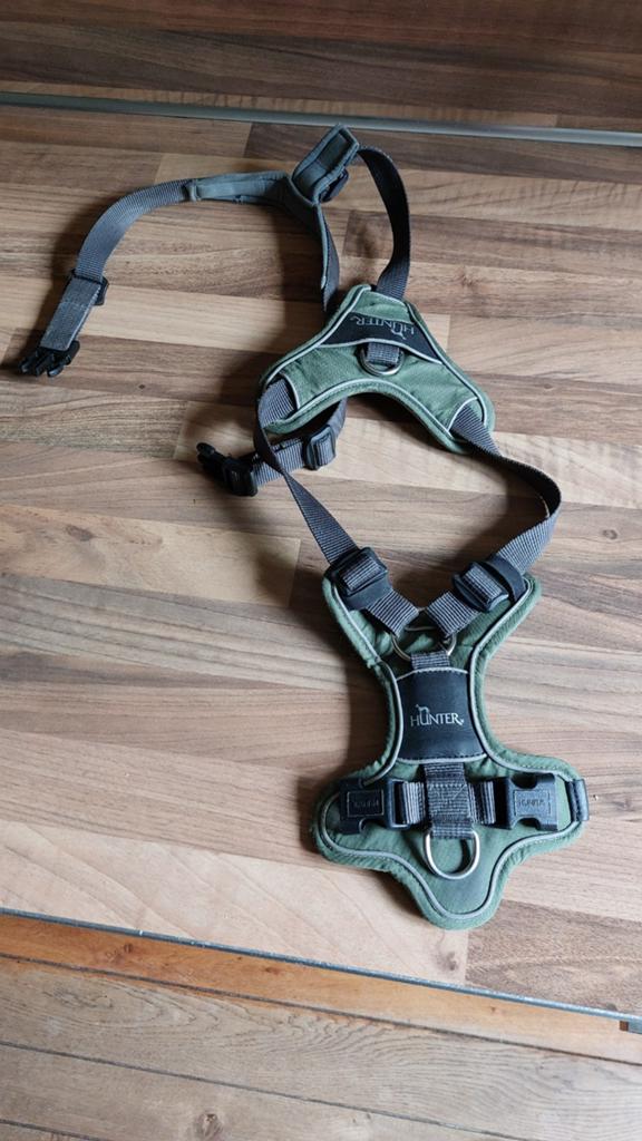 Honden harnas merk Hunter, Ophalen, Gebruikt