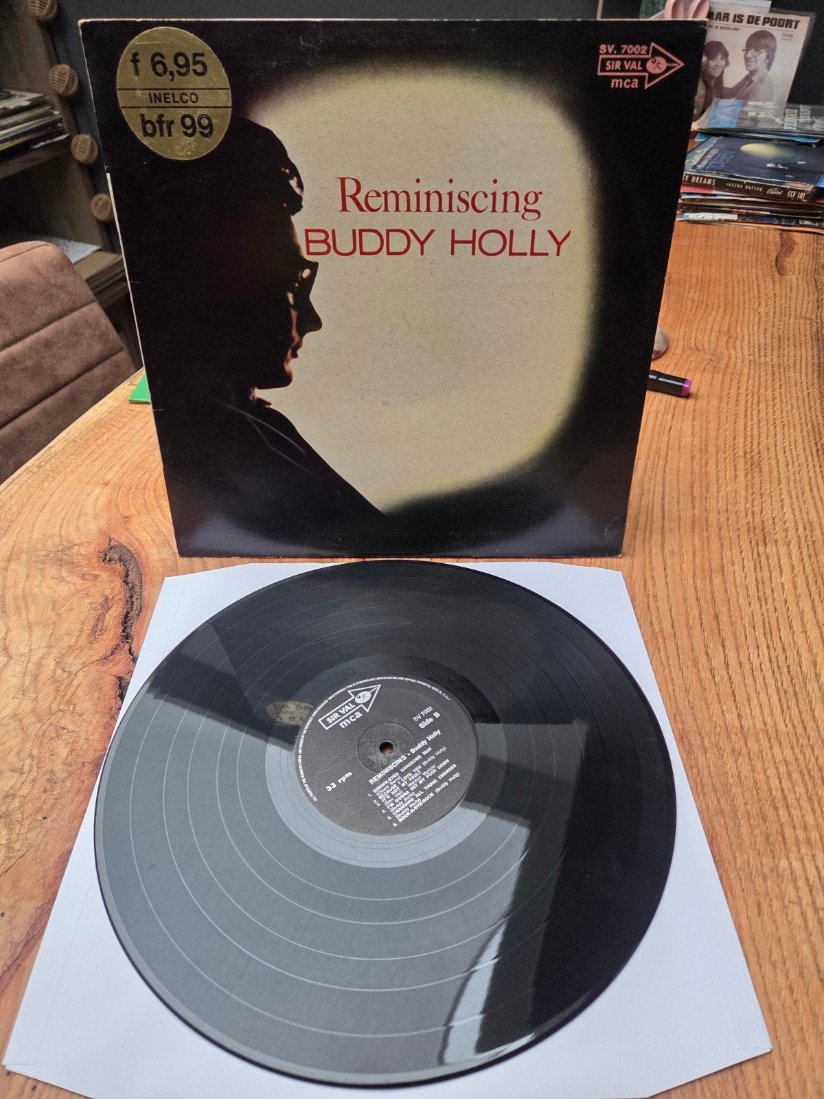 Buddy Holly - Reminiscing LP (MCA Records), Cd's en Dvd's, Vinyl | Pop, LP, Rock, Gebruikt, Ophalen of Verzenden