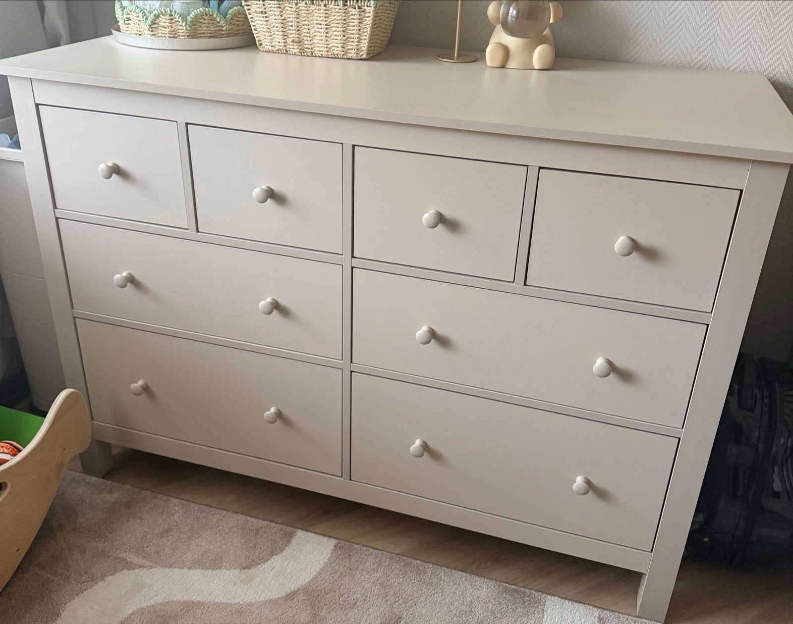 Commode met 8 lades - Zo goed als nieuw, Ophalen, 100 tot 150 cm, Zo goed als nieuw, Met lade(s)