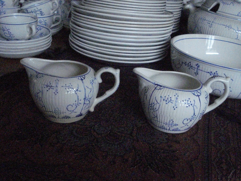 2 antieke melkkannetje boch copenhague, Ophalen of Verzenden