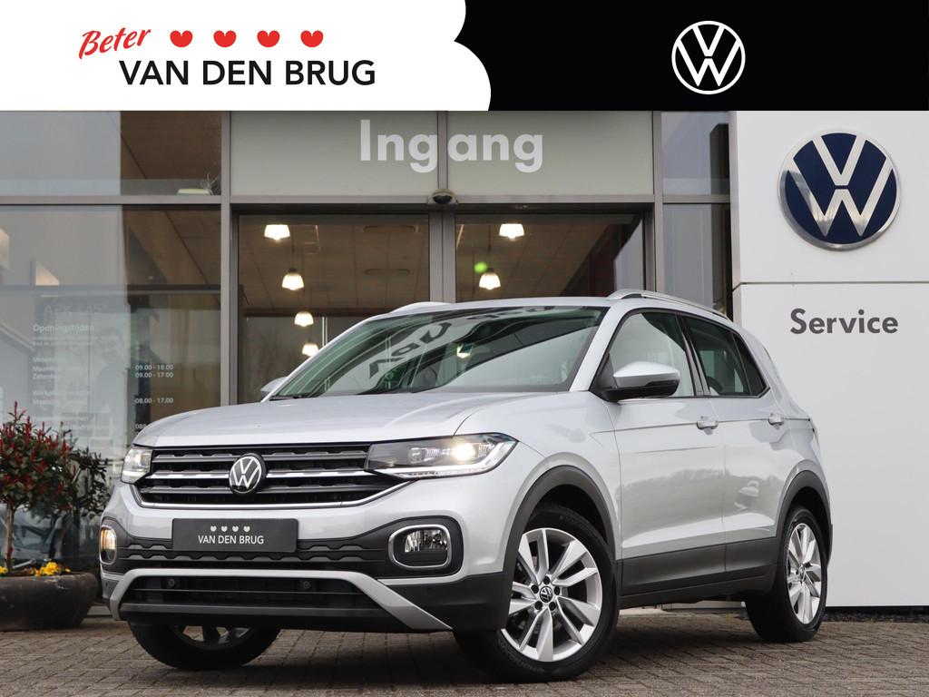 Volkswagen T-Cross 1.5 TSI 150 pk DSG Style | Navigatie | Ap, 4 cilinders, 150 pk, SUV of Terreinwagen, 660 kg