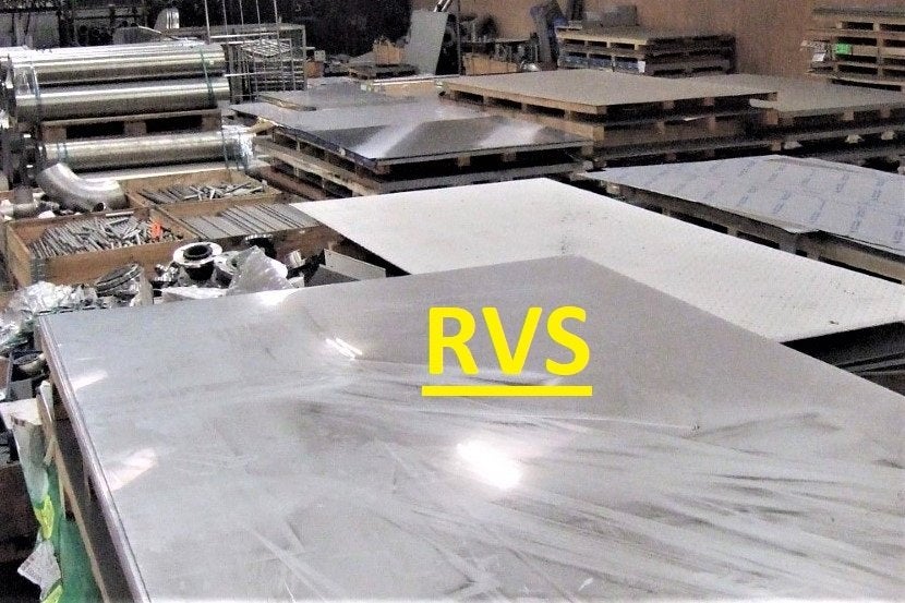 RVS rest partijen, Ophalen, Nieuw