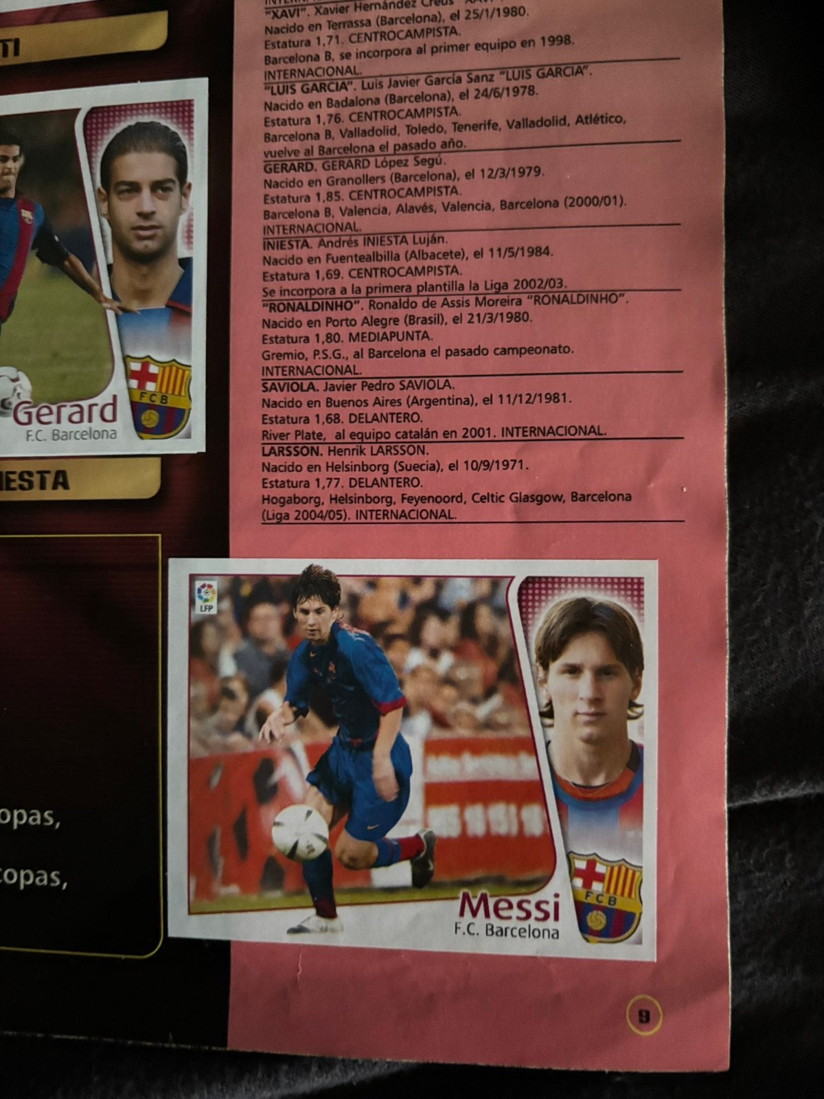 Messi rookie kaart sticker 2004/2005 la liga, Verzamelen, Sportartikelen en Voetbal, Ophalen of Verzenden, Zo goed als nieuw, Buitenlandse clubs