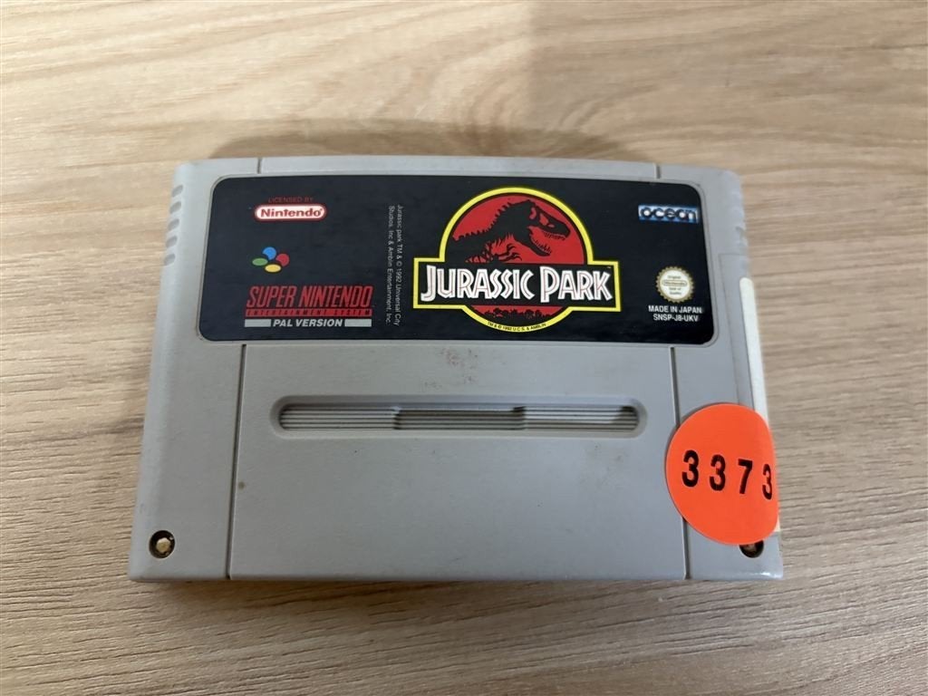 Super nintendo - jurassic park - 3373, Avontuur en Actie, Verzenden, 1 speler, Zo goed als nieuw