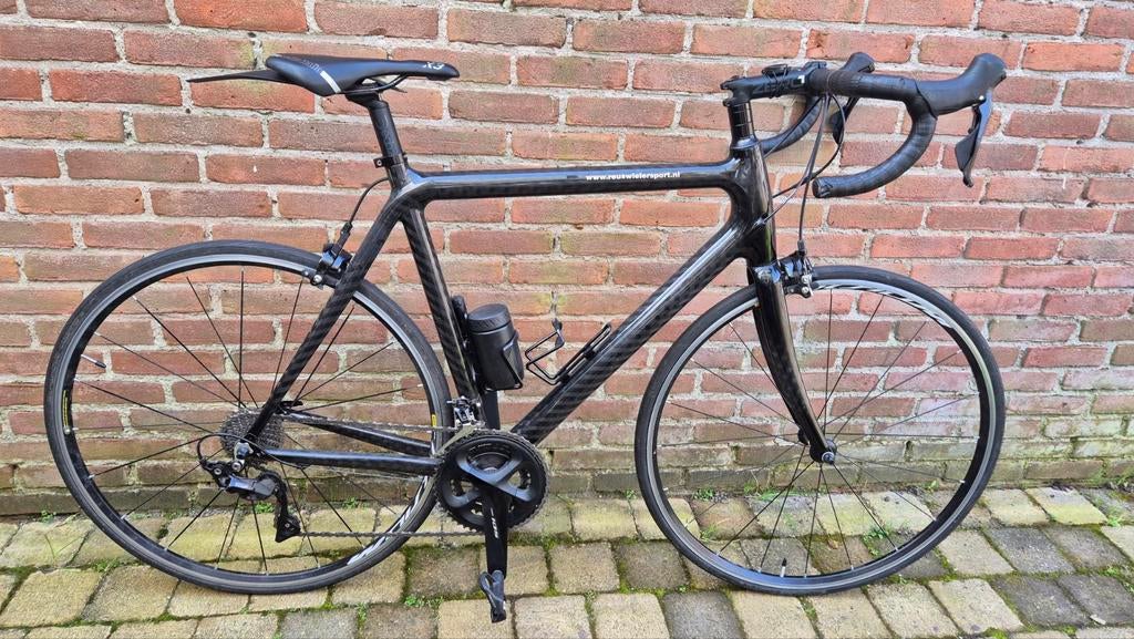 Carbon racefiets van Reus, Zwanenburg, Fietsen en Brommers, Fietsen | Racefietsen, Carbon, Zo goed als nieuw, 57 tot 61 cm, Meer dan 20 versnellingen
