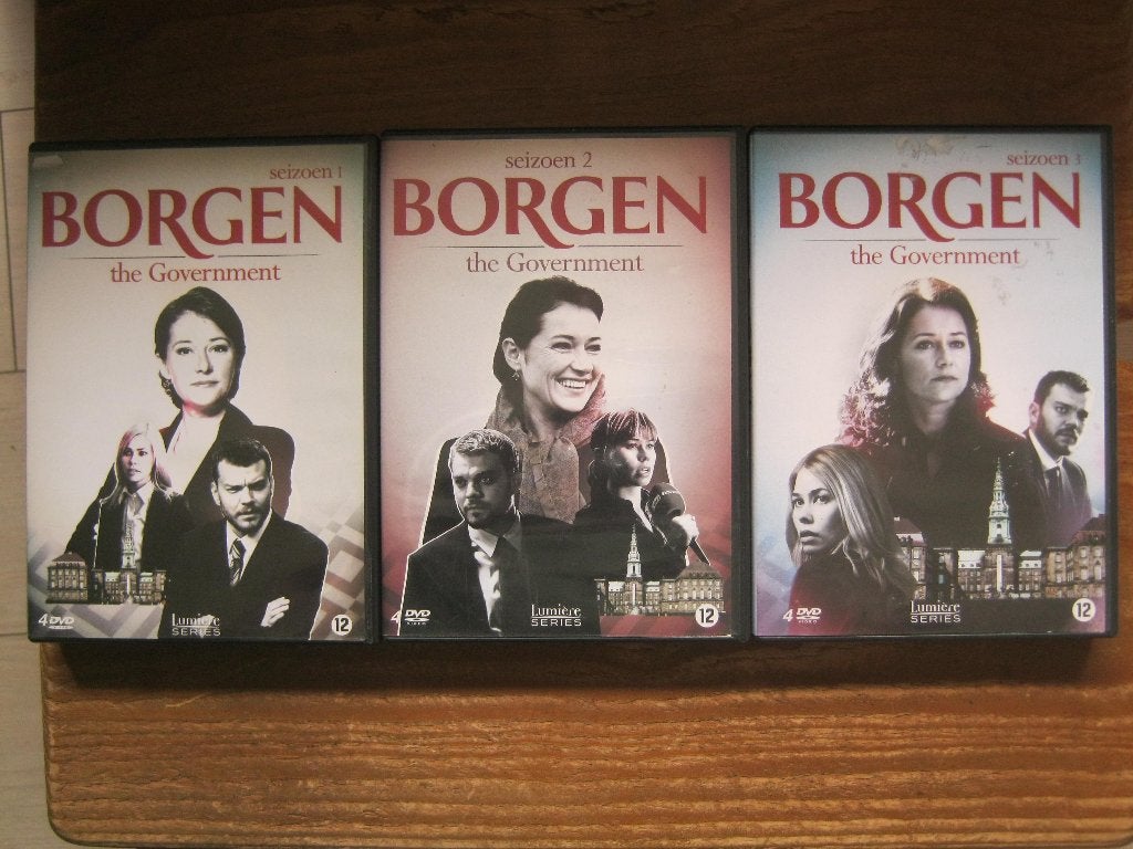 Borgen: The Government - Seizoen 1 t/m 3, Ophalen of Verzenden, Zo goed als nieuw, Vanaf 12 jaar, Thriller