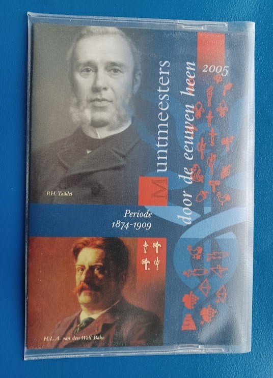 Muntset Muntmeesters door de eeuwen heen III - 2005, Postzegels en Munten, Verzenden, Koningin Beatrix, Euro's, Setje