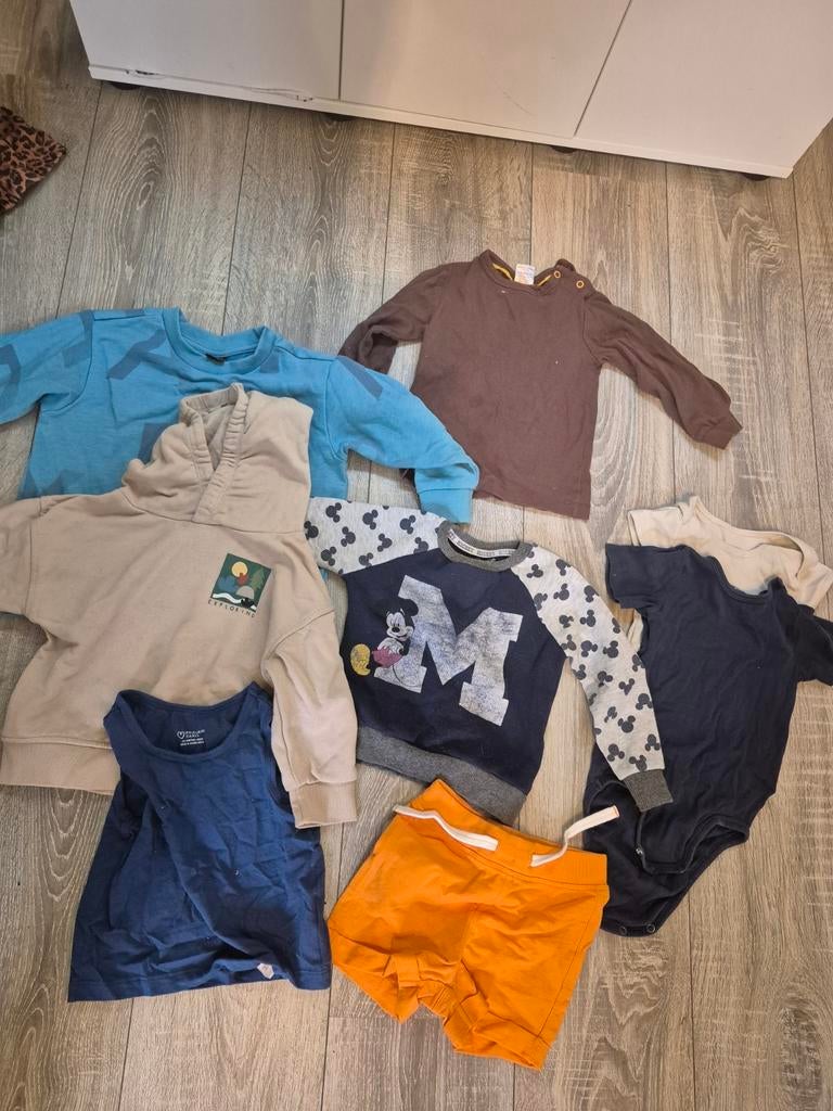 Kledingpakket maat 86 - Jongenskleding, Kinderen en Baby's, Babykleding | Maat 86, Ophalen of Verzenden, Gebruikt, Diverse, Jongetje