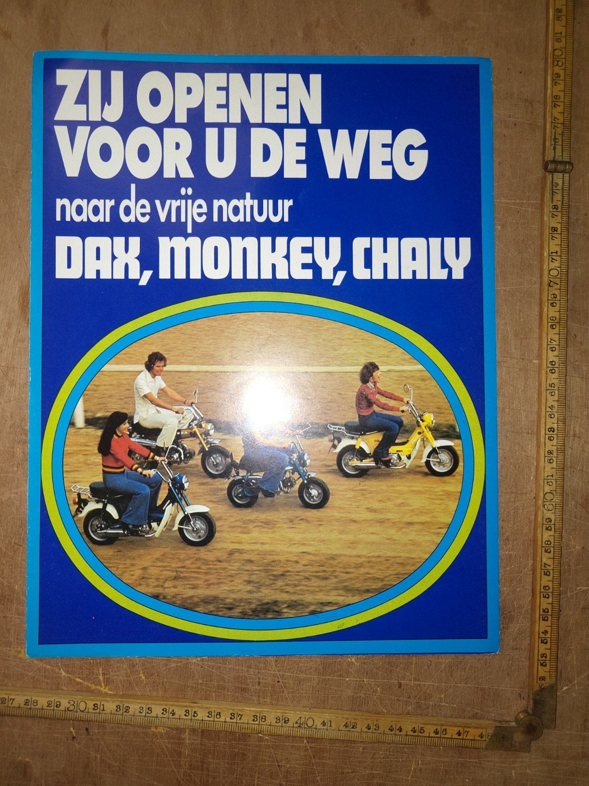 Folder Honda Dax, Monkey en Chaly, Ophalen of Verzenden