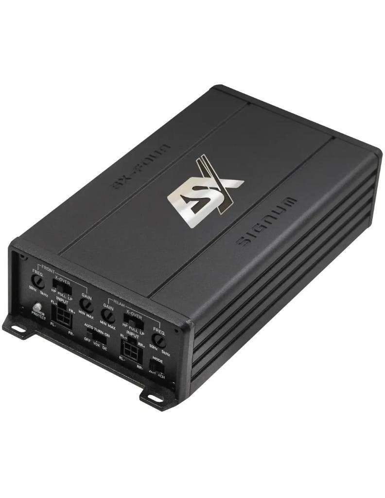 ESX SX-FOUR 4-Kanaals klasse D mini versterker NIEUW, Ophalen of Verzenden, Nieuw