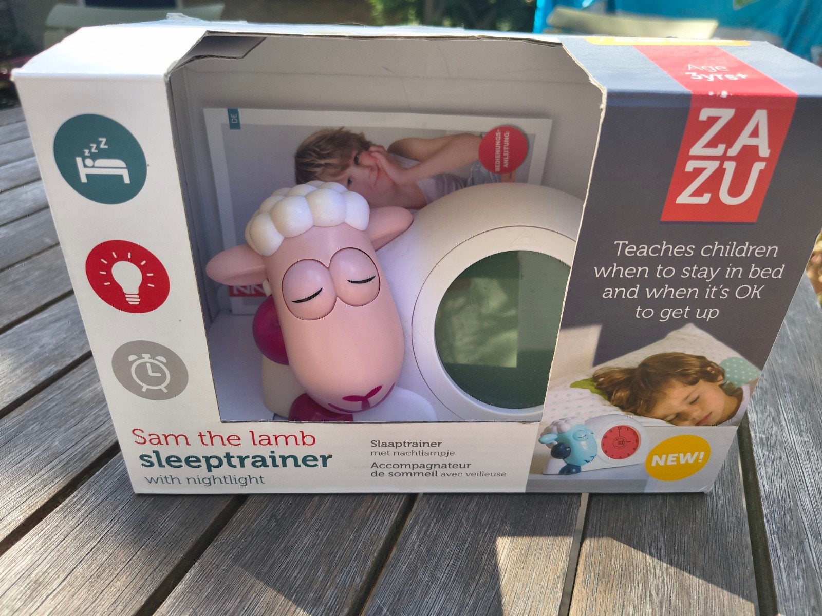 ZAZU Sam het Lam Slaaptrainer met Nachtlampje, Ophalen of Verzenden