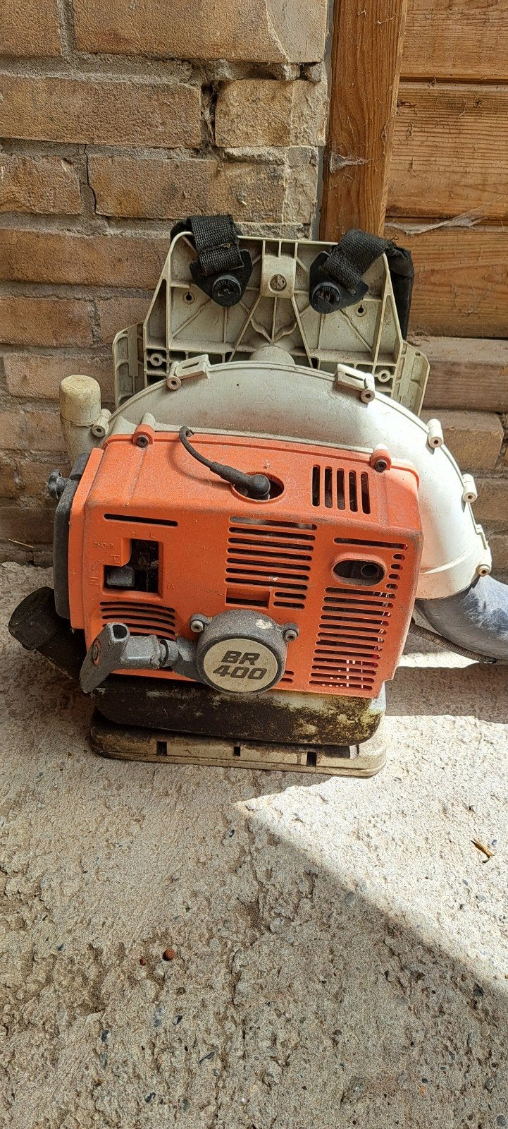 Stihl bladblazer, Ophalen, Gebruikt, Ruggedragen, Stihl