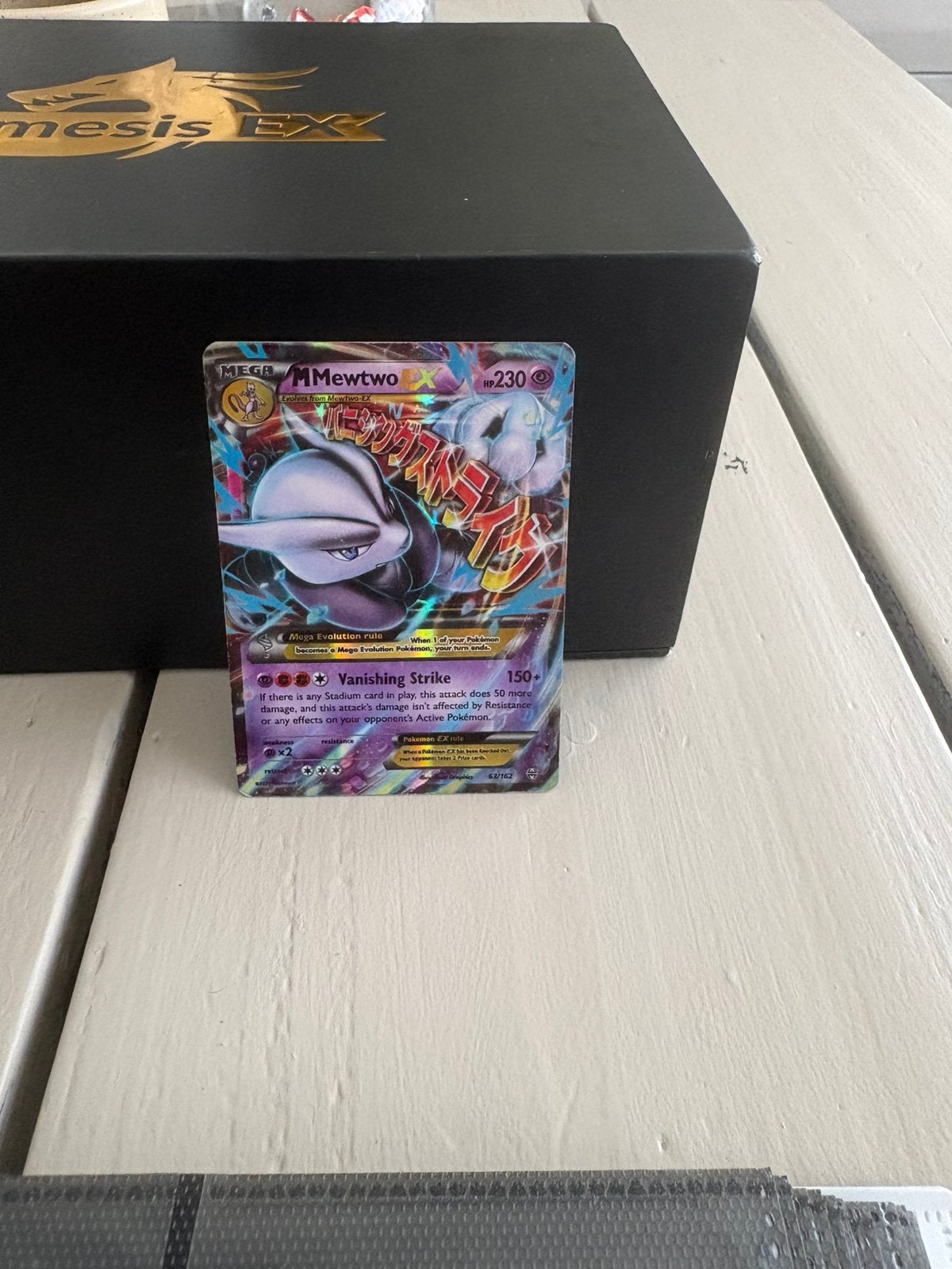 Mewtwo ex breaktrough, Ophalen of Verzenden, Zo goed als nieuw, Meerdere kaarten, Foil