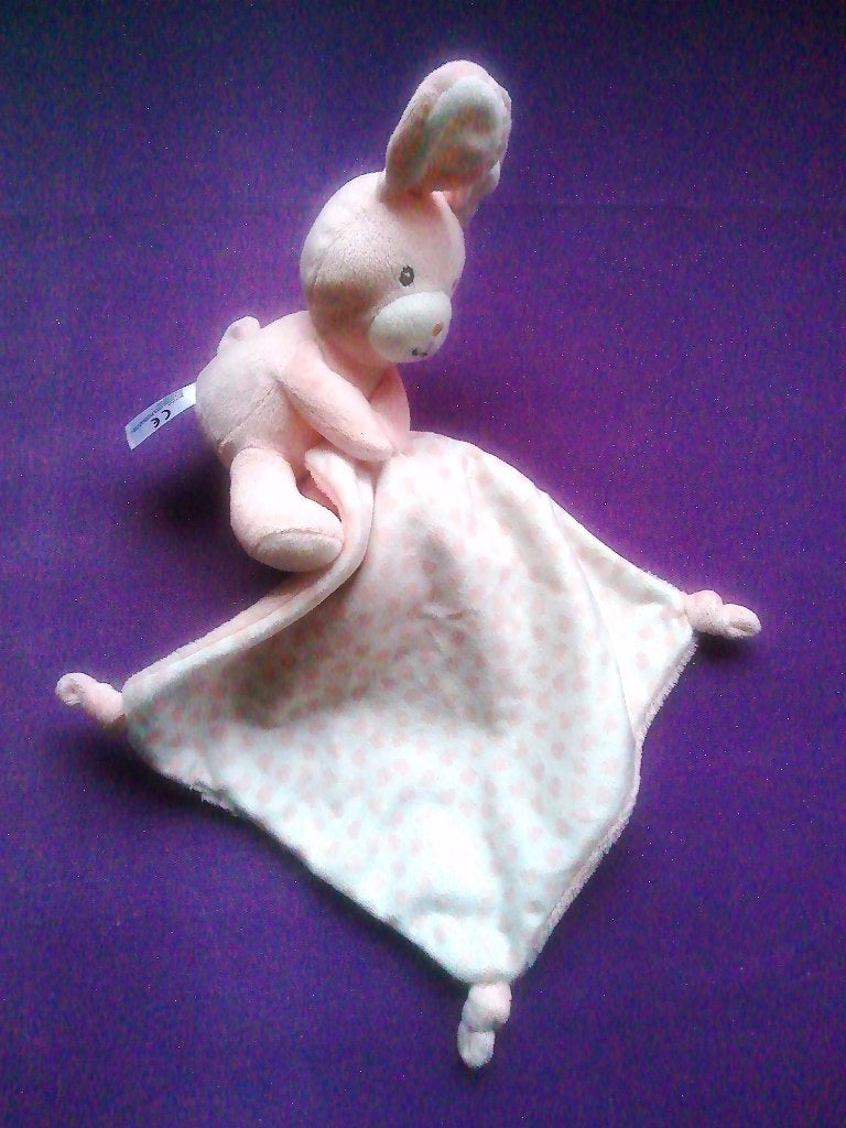 NICOTOY SIMBA TOYS Knuffeldoekje KONIJN. ROZE **Nieuw**, Ophalen of Verzenden, Met label, Roze, Nicotoy