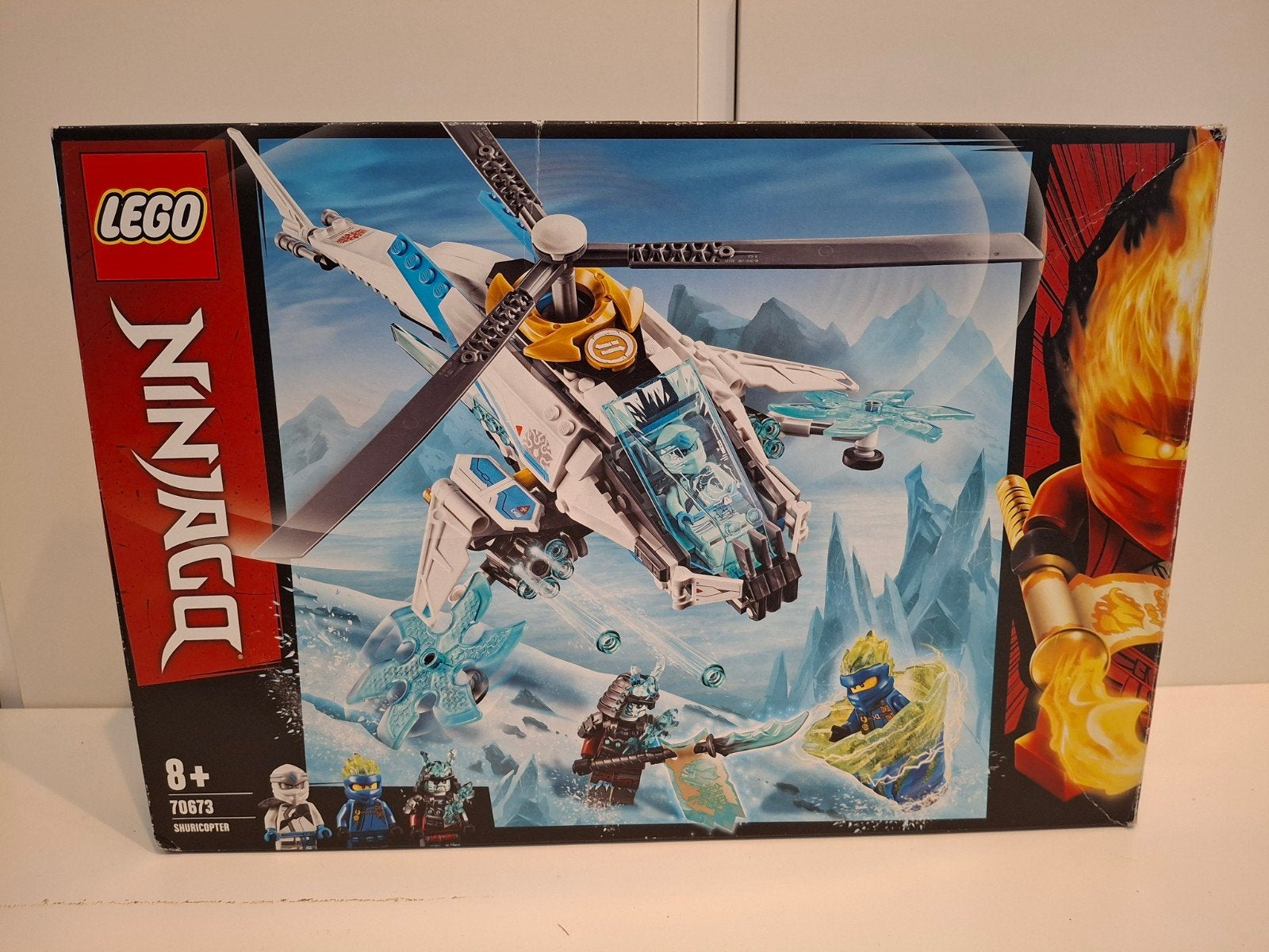 Lego Ninjago 70673 - ShuriCopter, Lego, Ophalen of Verzenden, Zo goed als nieuw, Compleet