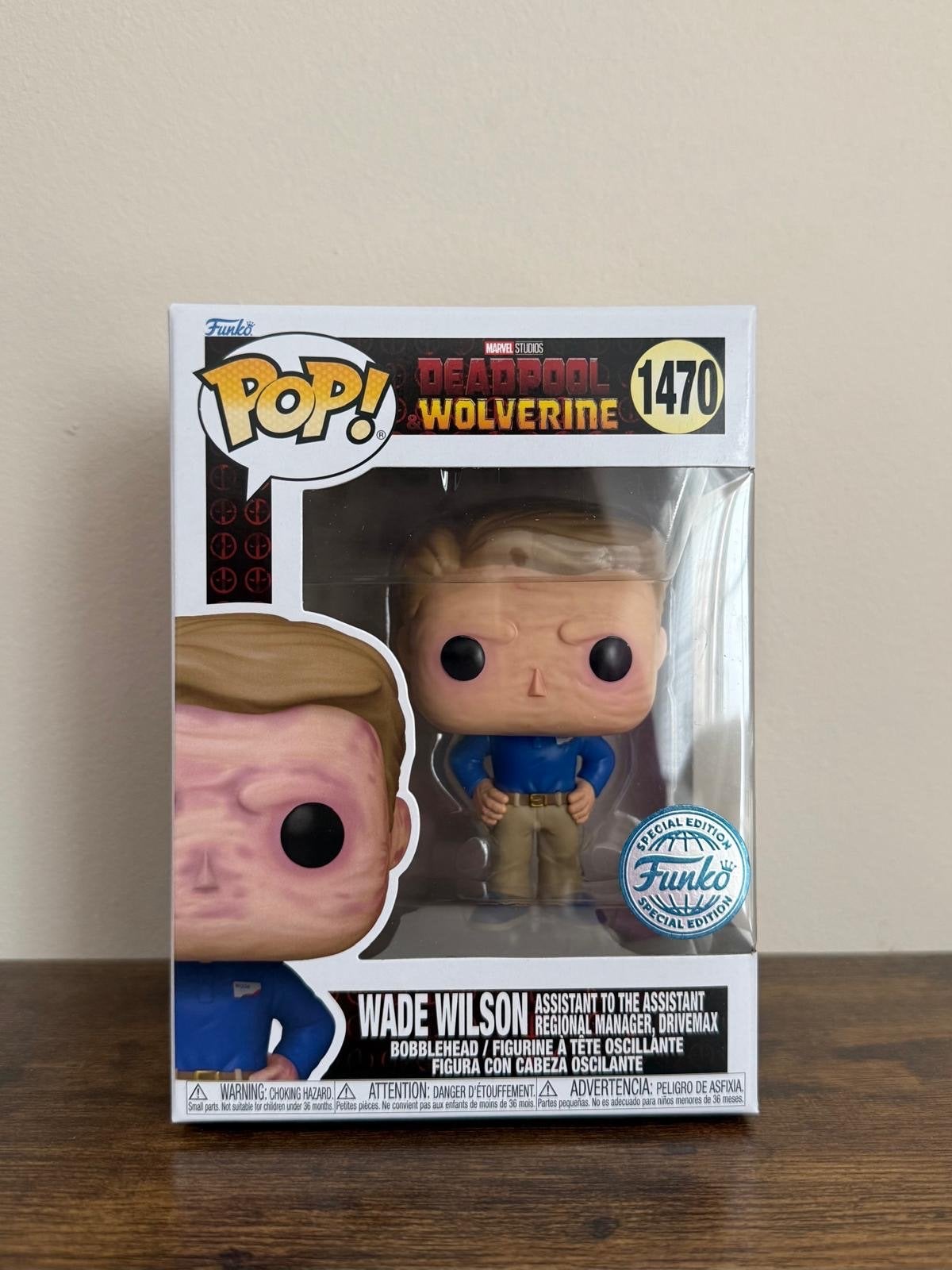 Funko Pop! Marvel Studios Deadpool Wolverine Wade Wilson, Verzamelen, Ophalen of Verzenden, Nieuw