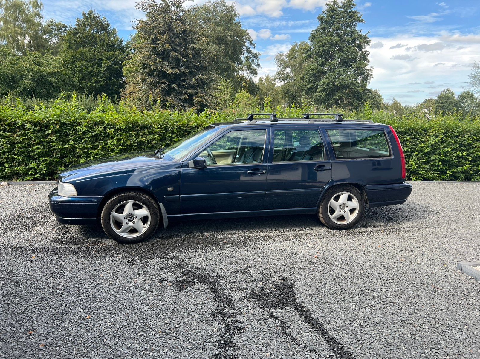 Volvo V70 2.5 1997 Blauw, Voorwielaandrijving, Beige, Blauw, 500 kg