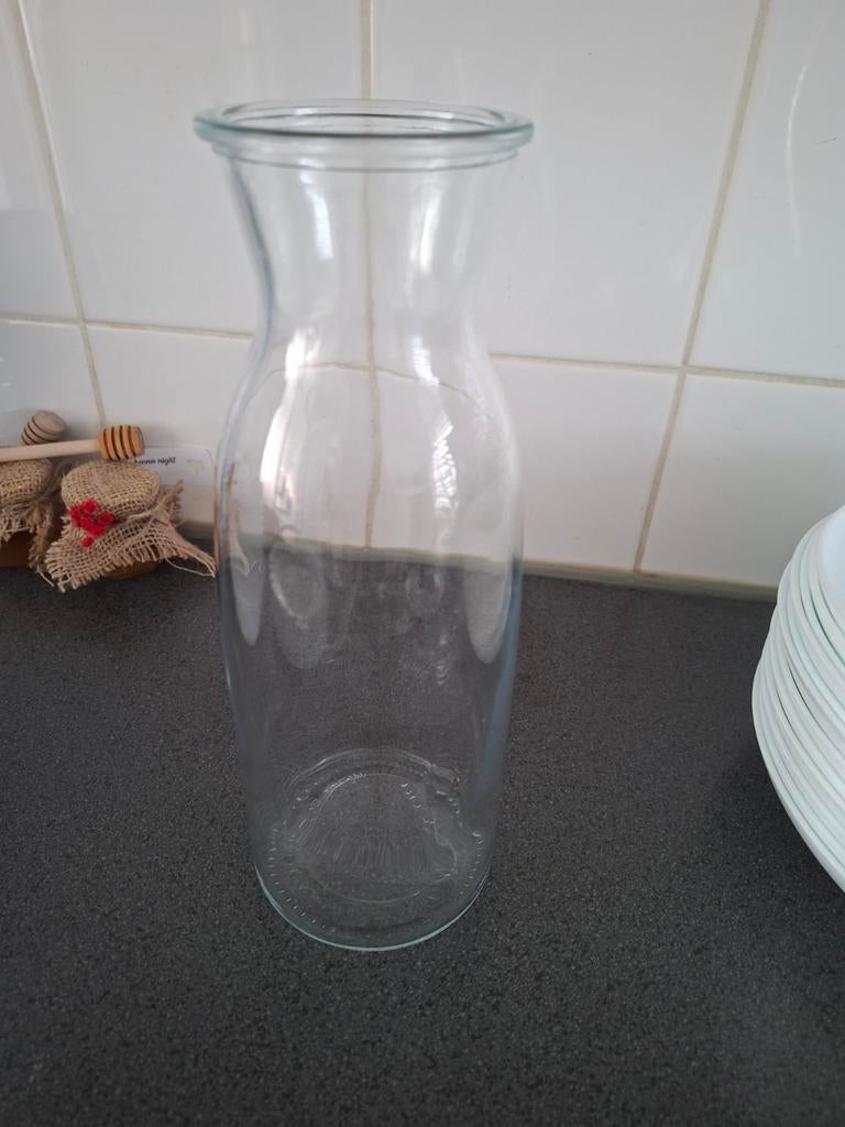 Glazen karaf / vaas - veelzijdig en stijlvol, Ophalen of Verzenden