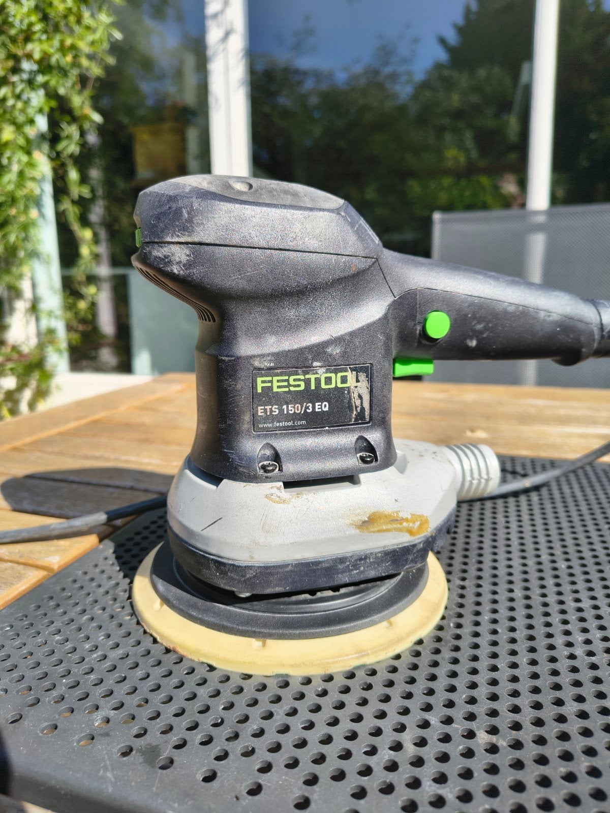 Festool ETS 150/3 EQ Excentrische schuurmachine, Doe-het-zelf en Verbouw, Gereedschap | Schuurmachines, Ophalen of Verzenden, Gebruikt