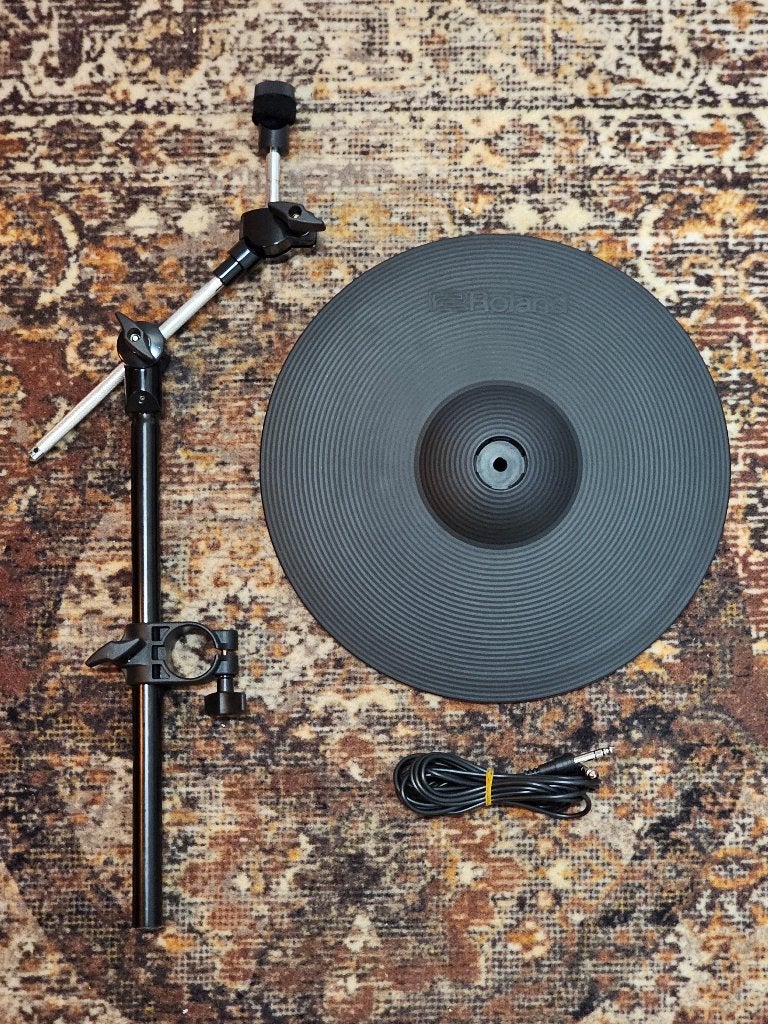 Roland CY-14R-T Crash Cymbal | MDY Houder TD-27 | Drumstel, Drums of Percussie, Ophalen of Verzenden, Roland, Info@roland.com