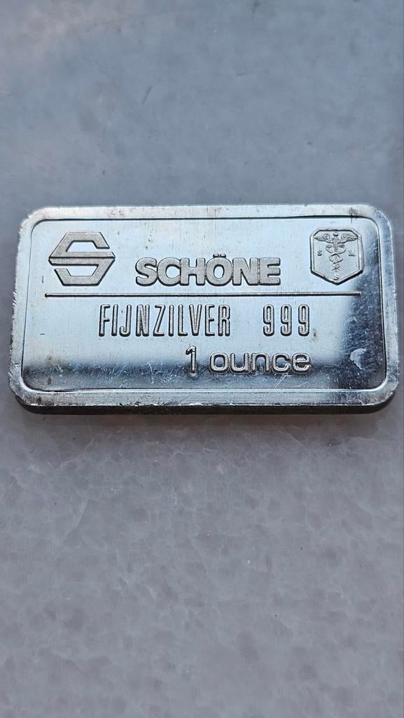 1 ounce schöne, Ophalen of Verzenden, Zilver