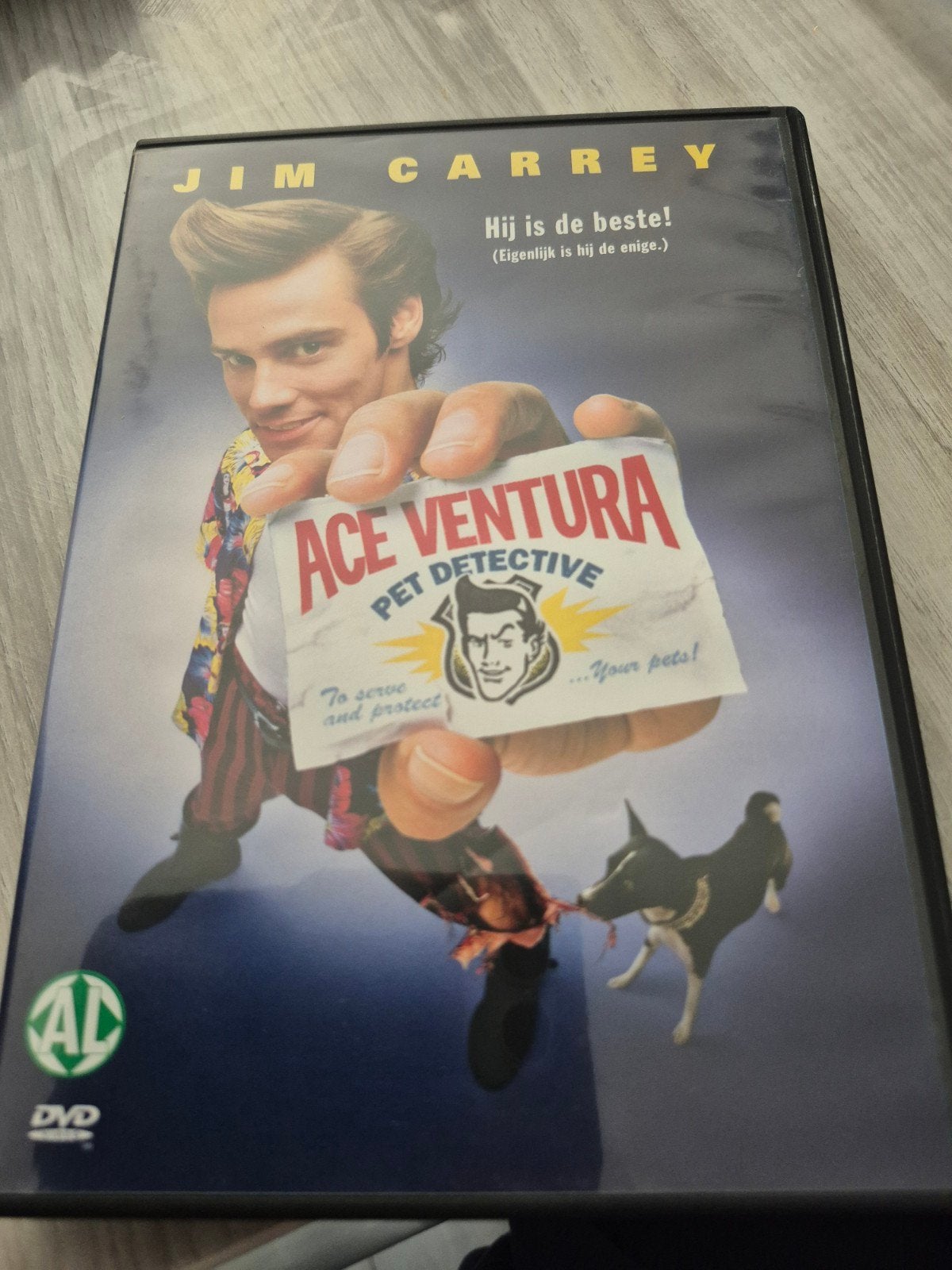 Ace ventura pet detective dvd, Alle leeftijden, Ophalen of Verzenden, Zo goed als nieuw