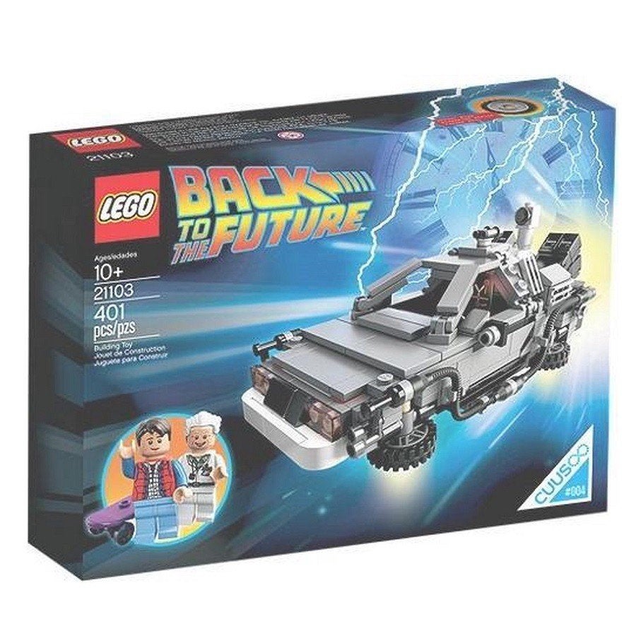 LEGO Ideas 21103 DeLorean Tijdmachine   * 't LEGOhuis *, Lego, Nieuw, Ophalen of Verzenden, X