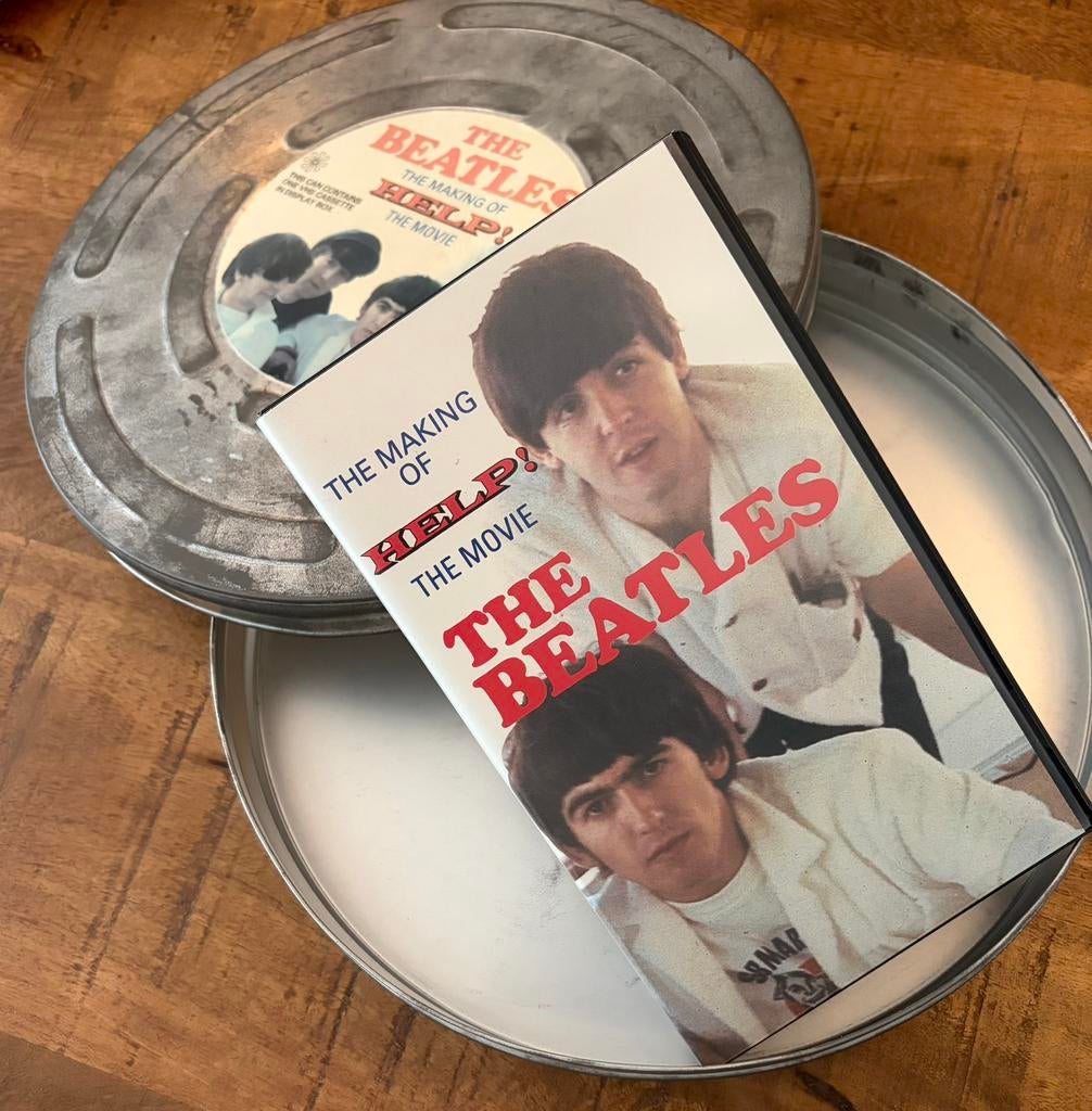 Film / Muziek / The Beatles : Filmblik + VHS Making of Help, Ophalen of Verzenden, Gebruikt, Overige typen