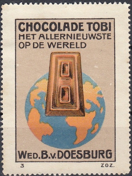Nederland- Sluitzegel - 1915- Doesburg -- De Lindeboom -3-, Postzegels en Munten, Ophalen of Verzenden, T/m 1940, Postfris