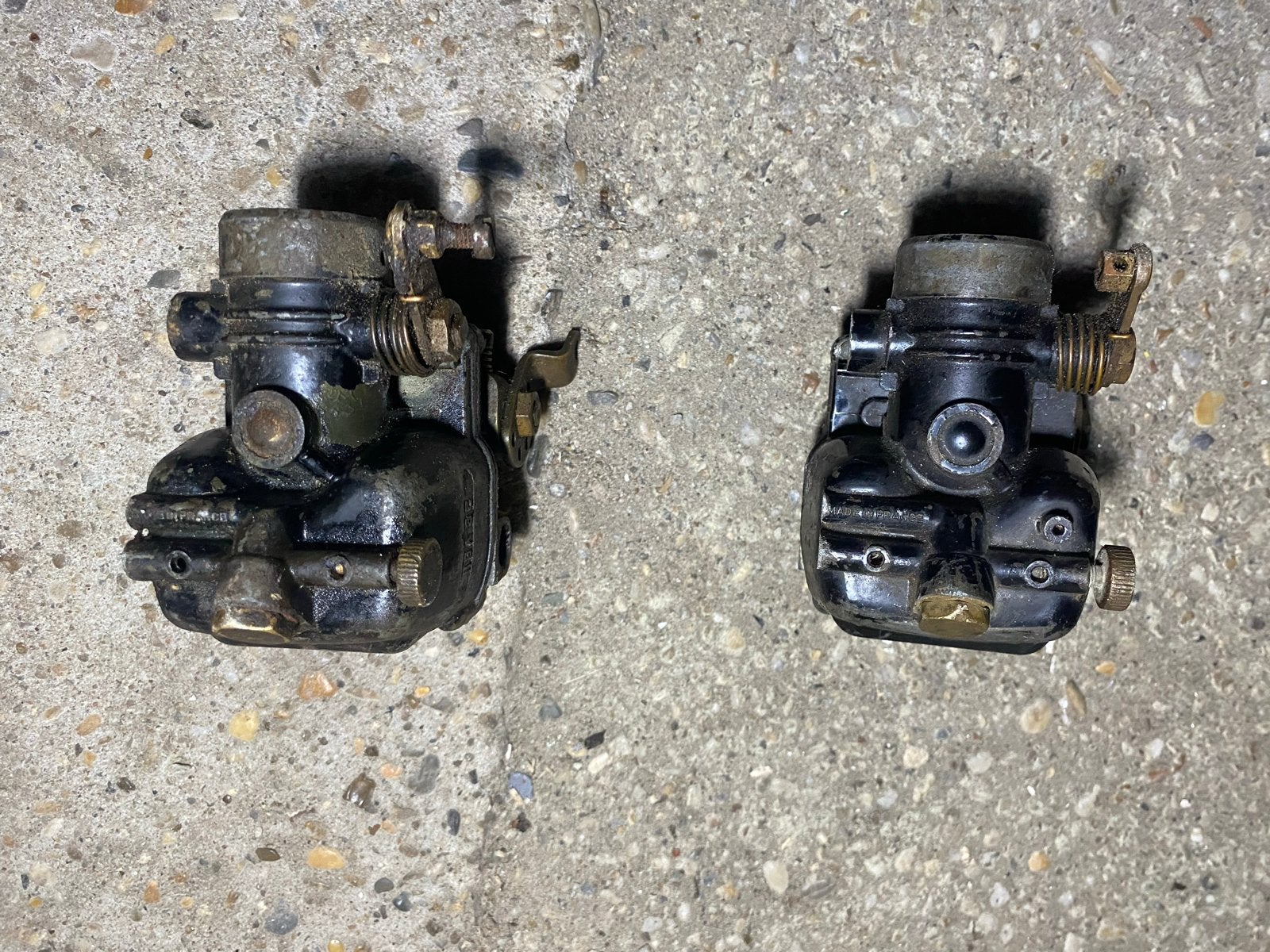 Carburateur & Cilinderkop voor Albin O21/O22 Benzine Motor, Ophalen of Verzenden, Gebruikt, Oldtimer onderdelen