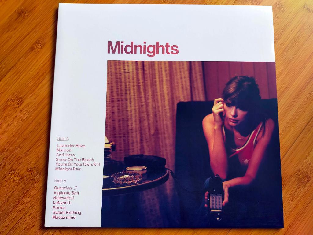 Taylor Swift - Midnights - LP, Ophalen of Verzenden, Zo goed als nieuw, 12 inch, Poprock