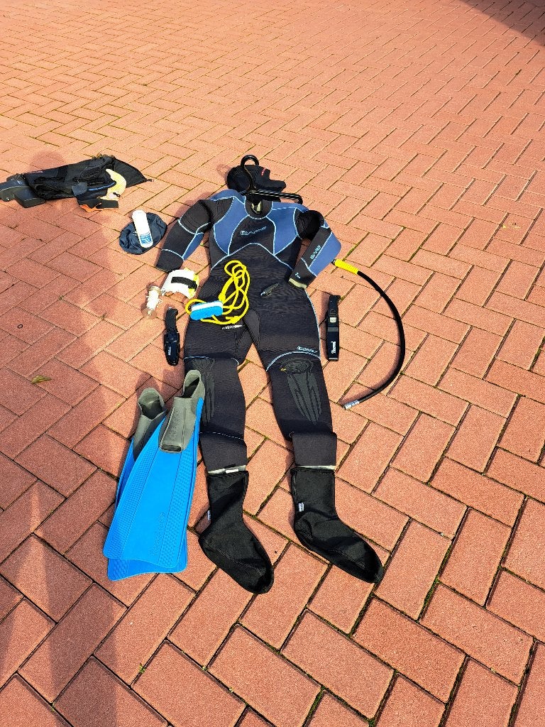 Duikpak, Watersport en Boten, Duiken, Ophalen, Gebruikt, Duikpak