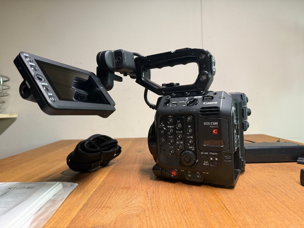 Canon EOS C500 Mark II Cinema Camera, Ophalen, Gebruikt, Canon, Geen optische zoom
