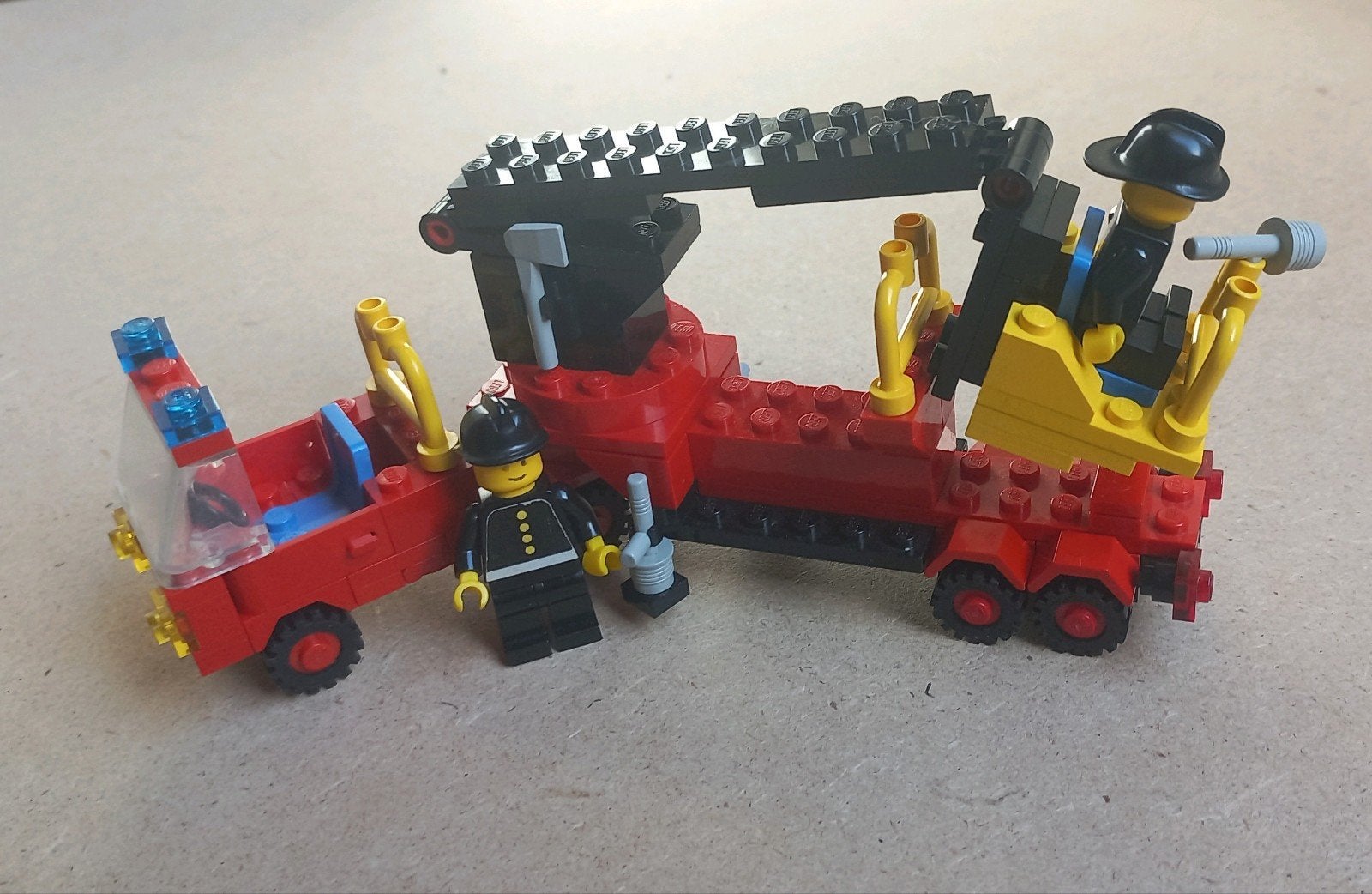 6690 Legoland ladderwagen brandweer, Gebruikt, Lego, Inclusief instructies, Ophalen of Verzenden